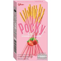 Pocky sticks uit Japan met aardbei chocolade smaak