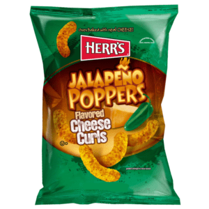 Herrs Jalapenos cheese curls, heerlijke chips uit Amerika