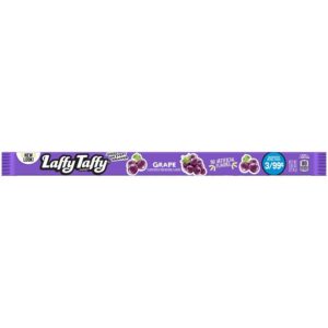 Laffy Taffy ropes uit Amerika. Lekker Amerikaans snoep met Grape smaak