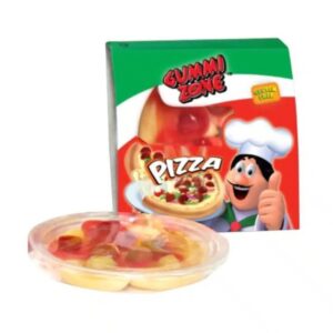 Gummy Zone Pizza snoep. 48 stuks en ideaal als traktatie of voor een feestje