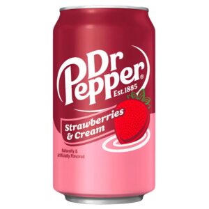 Dr pepper strawberry cream, lekkere Amerikaanse frisdrank