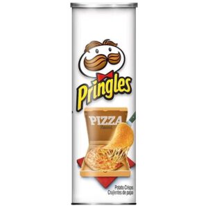 Pringles Pizza. Deze Amerikaanse Pringles met Pizza smaak is een lekkere dooreter