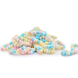 Leuke snoepketting, handig voor onderweg of elke kindertraktatie om te trakteren.