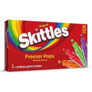 Skittles Freezer Pops, invries ijsjes uit Amerika