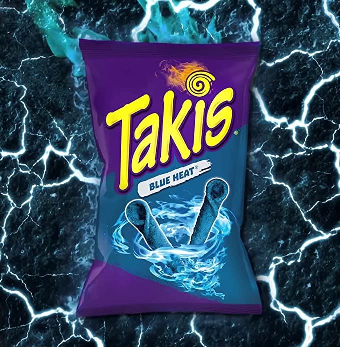 Takis Blue Heat. Mexicaanse chips
