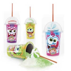 Candy lolly die je kan dippen in speciale candy poeder. lekker als tussendoortje of als traktatie