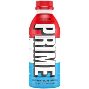Prime Drink Ice Pop from America. Popular sports drink