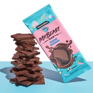 Mr Beast chocolade van Feastables uit Amerika. Zeer bekend van TikTok en Youtub