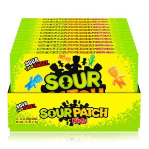 Sour Patch kids snoep. Lekker zuur van buiten en zoet van binnen