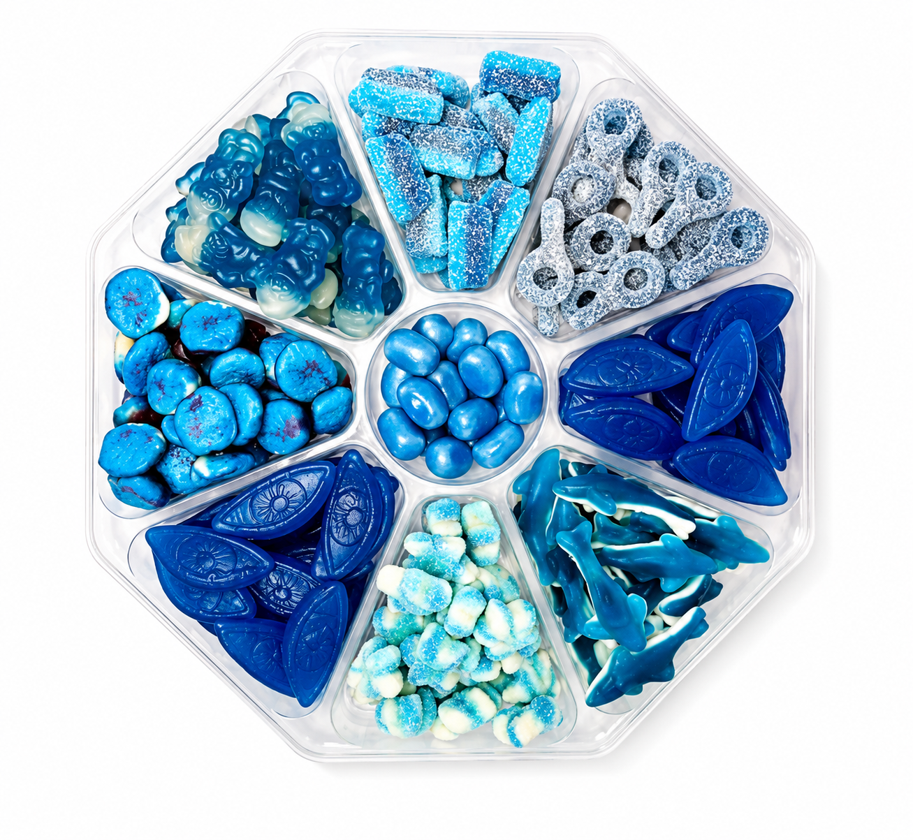 Blue Candy platter XL
