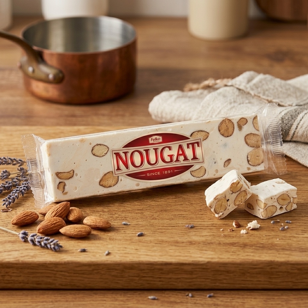 Nougat Reep Amandel Vanille