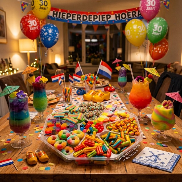 Rainbow Candy Platter XL - Afbeelding 4
