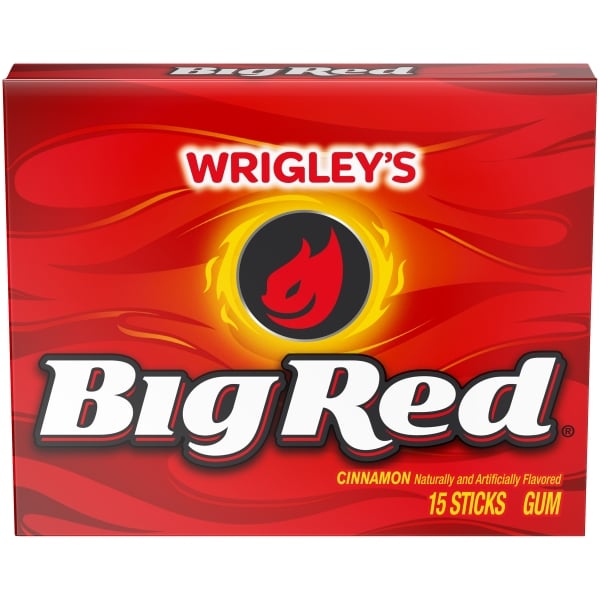 Großer roter Zimtgummi