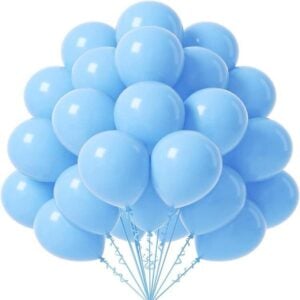 Blauwe Ballonnen 50 stuks