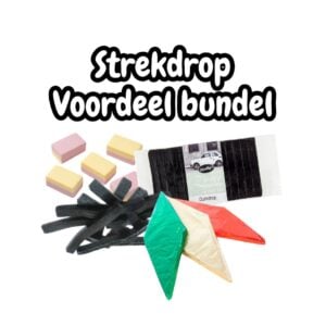 De voordeelbundel inclusief de lekkere strekdrop