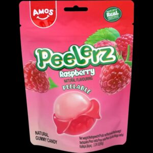 Peelerz Gummy Candy Raspberry