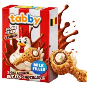 Tabby Chocolate Chicken Drumstick