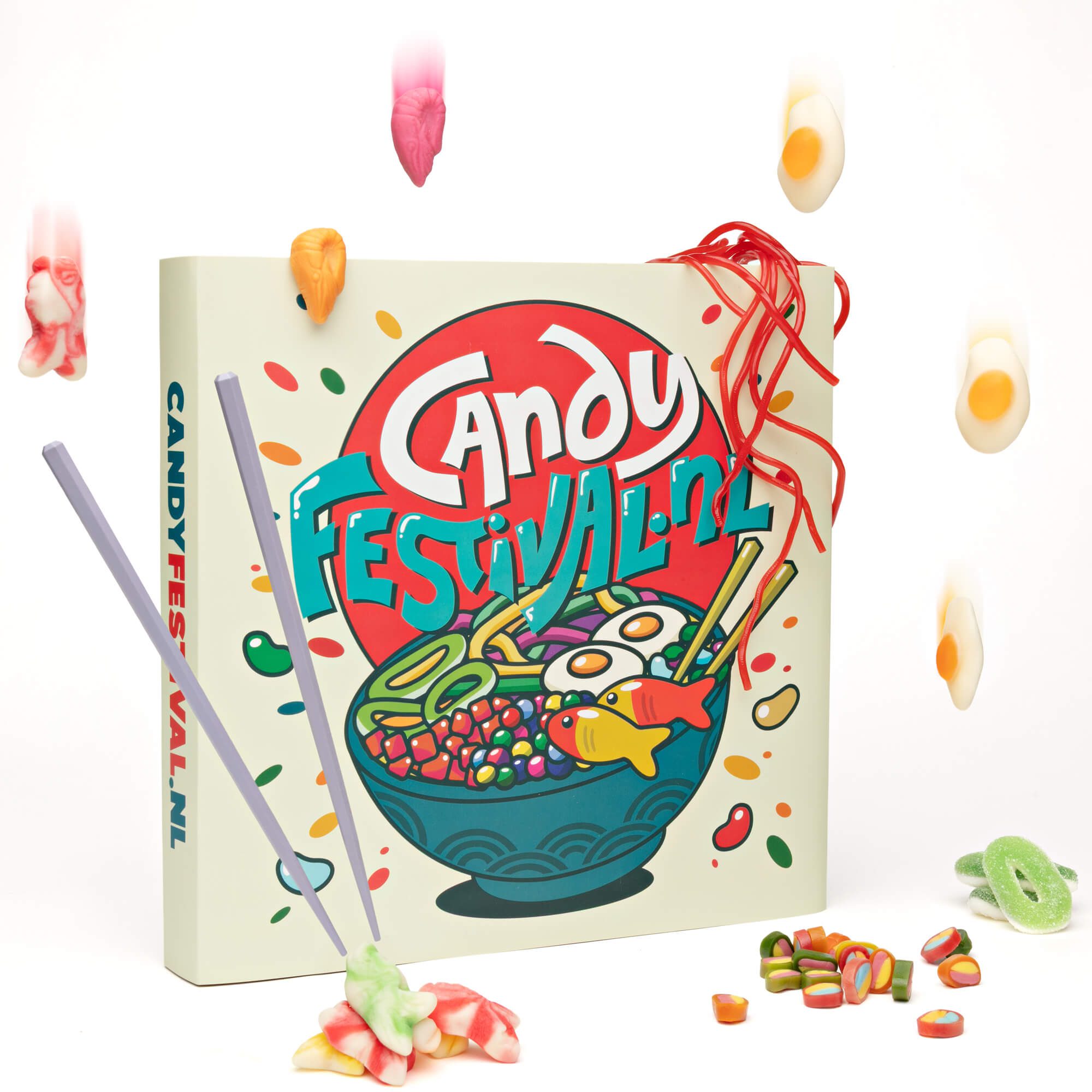 Asian Candy Platter Gift Box
