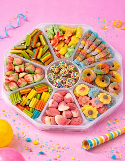 Colorful Candy Platter XL Halal 2