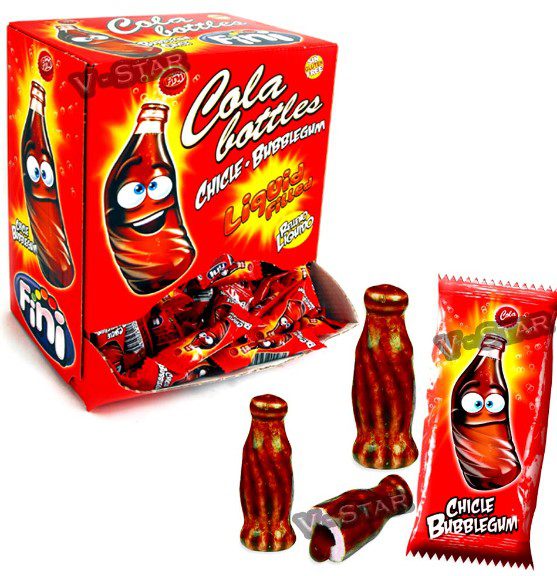 Fini Cola Bottles Bubblegum