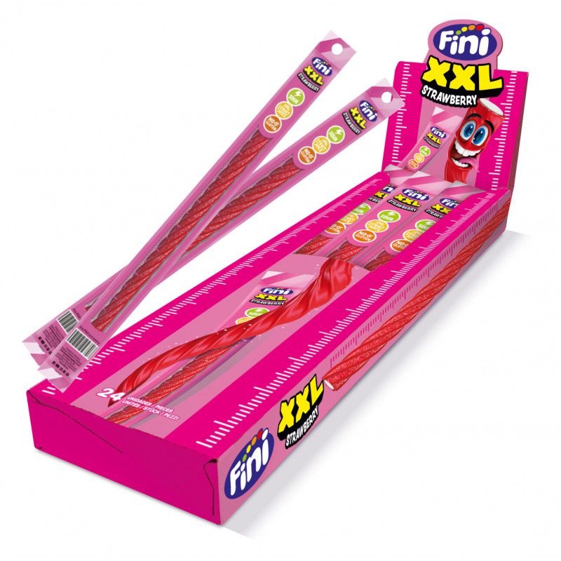Fini XXL strawberry kabel 30 gr
