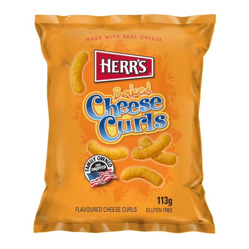 Herrs Cheese Curls 113 gram