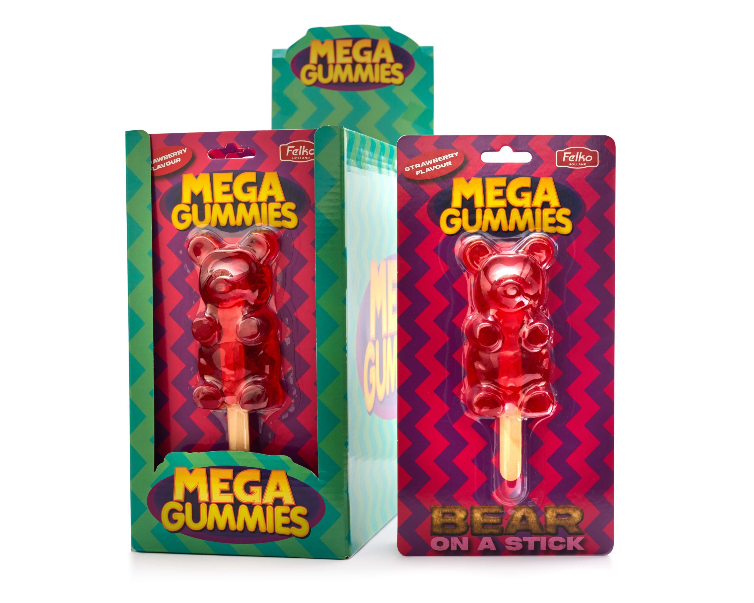 Mega Gummies Bear on a Stick