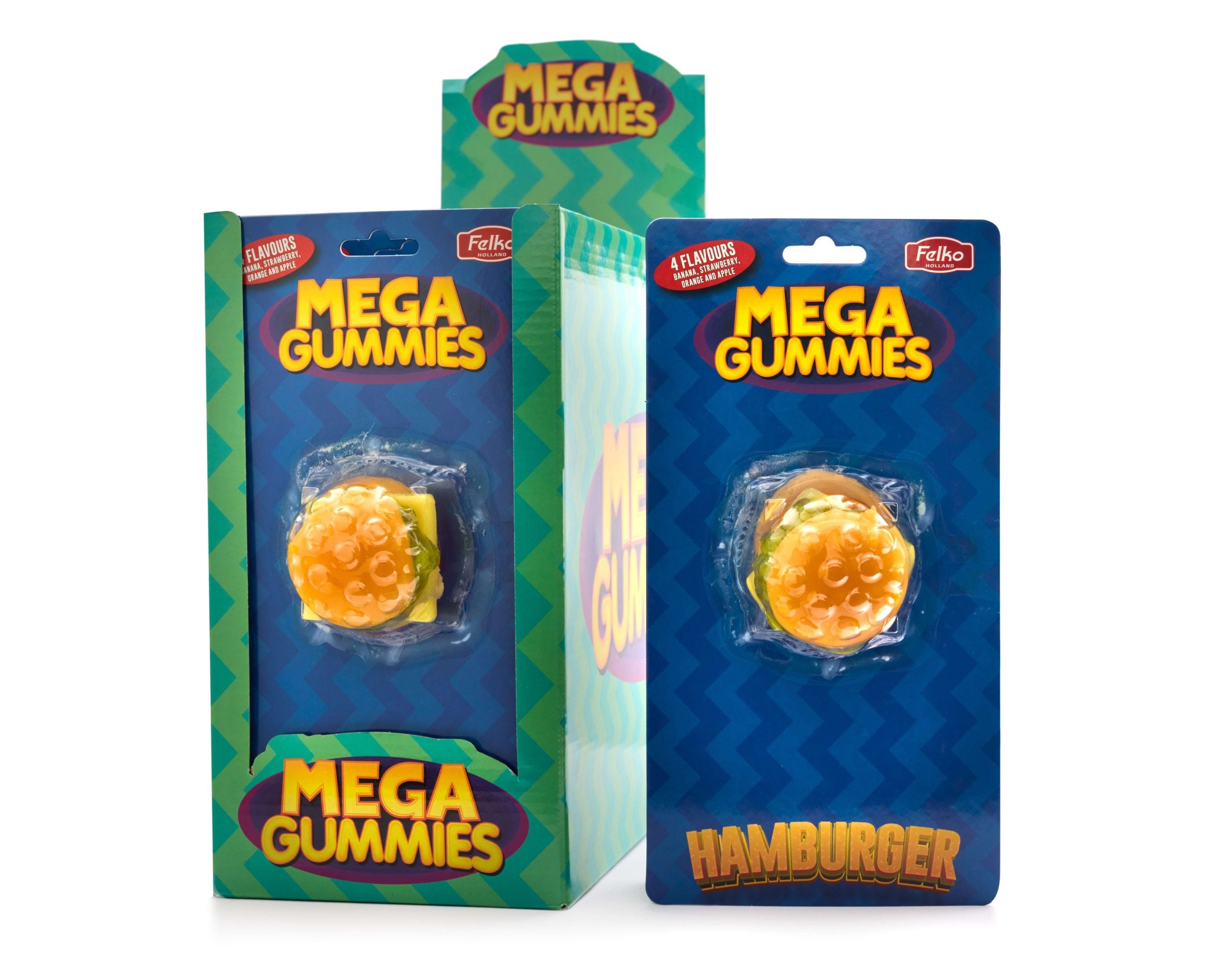 Mega Gummies Hamburger