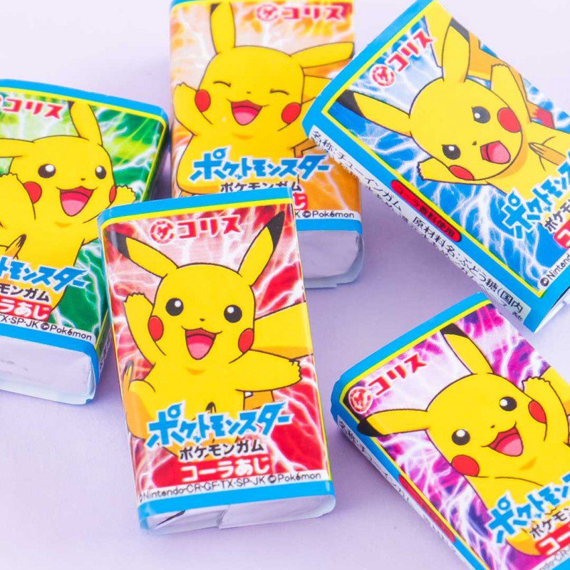 Pokemon kauwgom 60 stuks