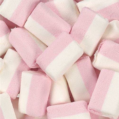 Roze witte spekken