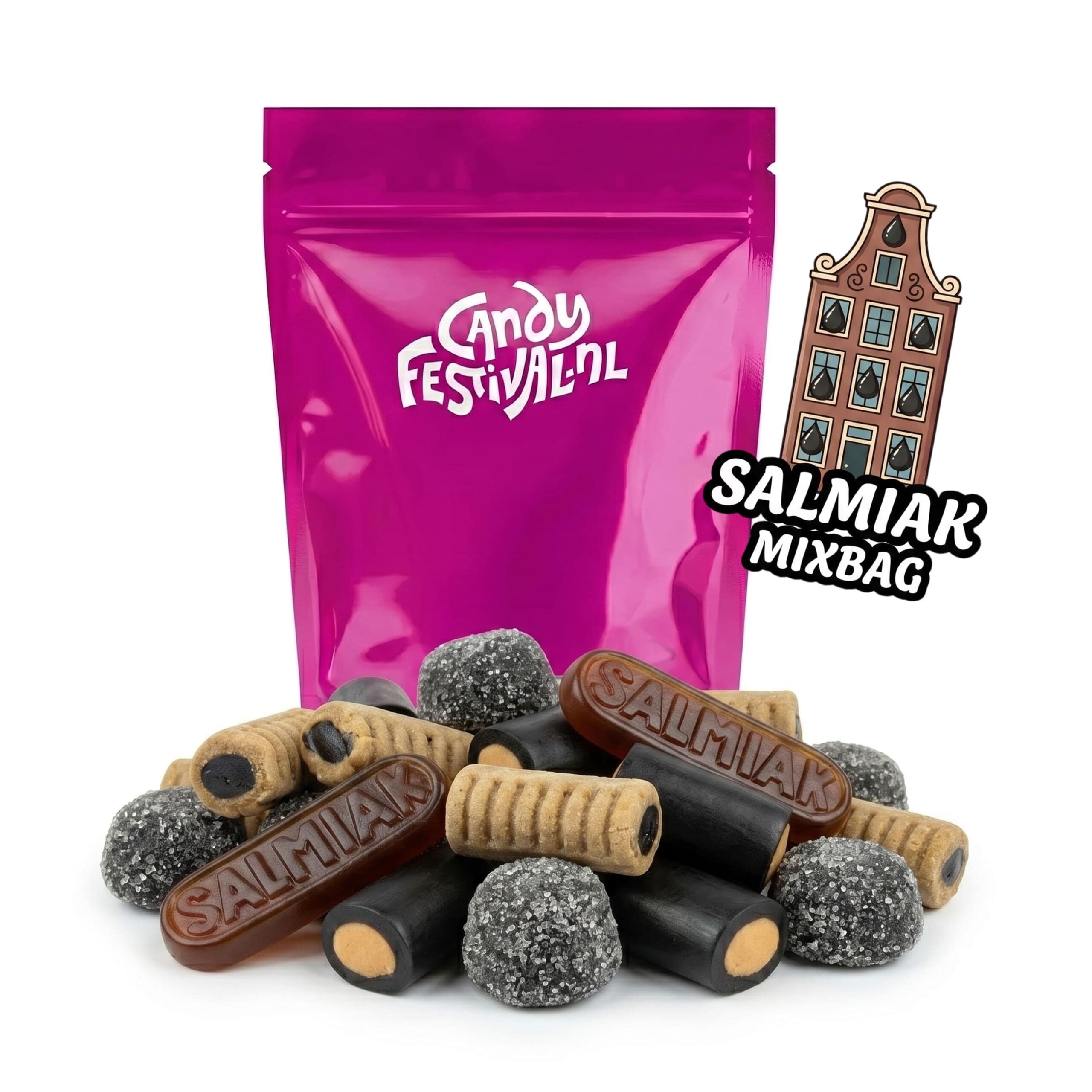 Salmiak Mix Bag 500Gr.