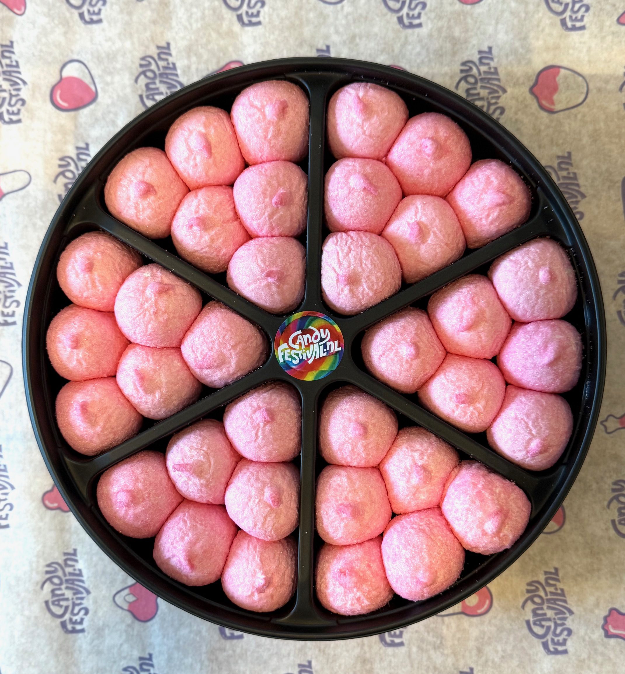 Spekbollen Geboorte Meisje Platter