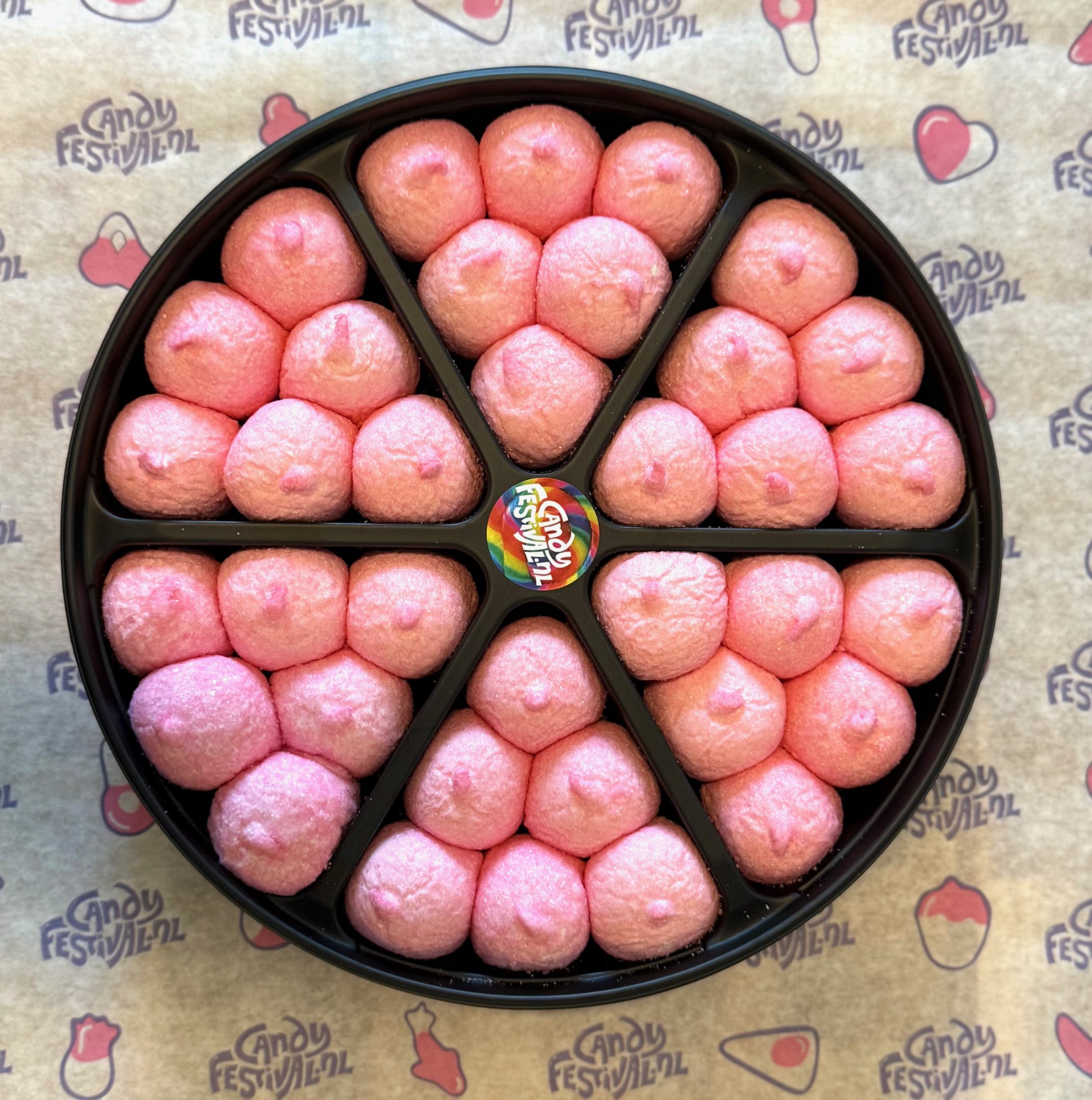 Spekbollen Geboorte Meisje Platter