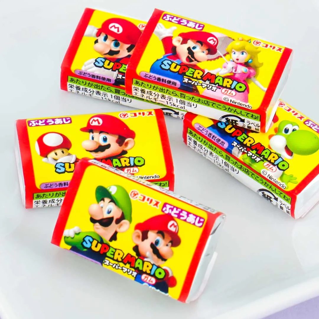 Super Mario kauwgom 60 stuks