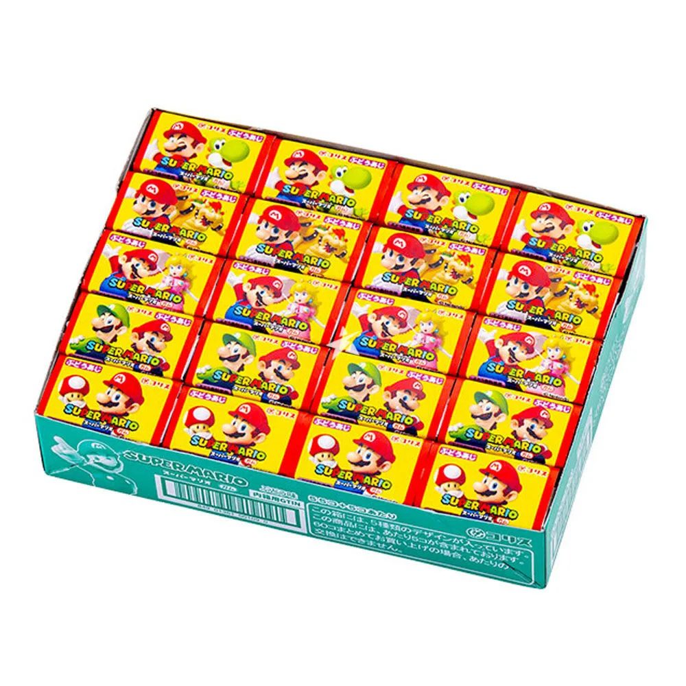 Super Mario Chewing Gum 60 stuks