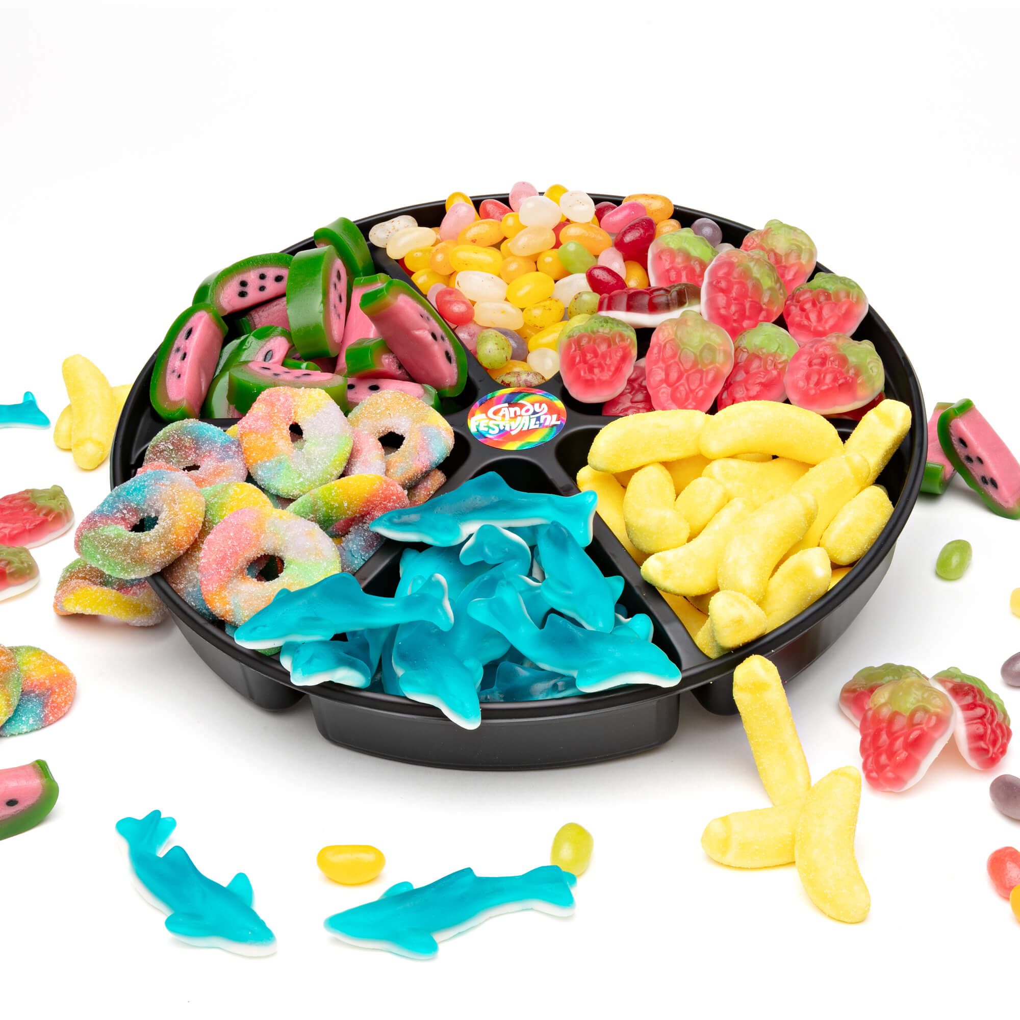 Sweet Candy Platter Open