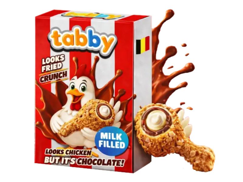 Tabby-milk-cream-filled-chicken-chocolate-50g