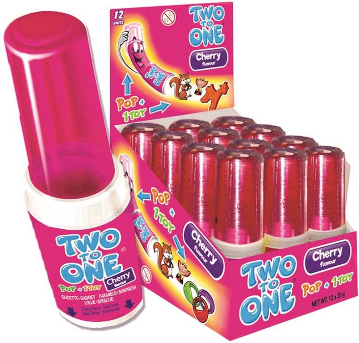 Two to one cherry