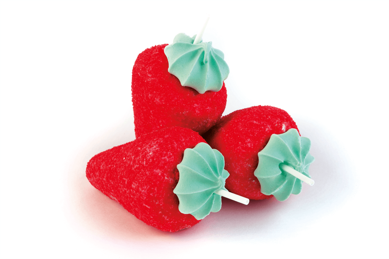 Nederlands Grootste Aardbei Merengue 2 stuks