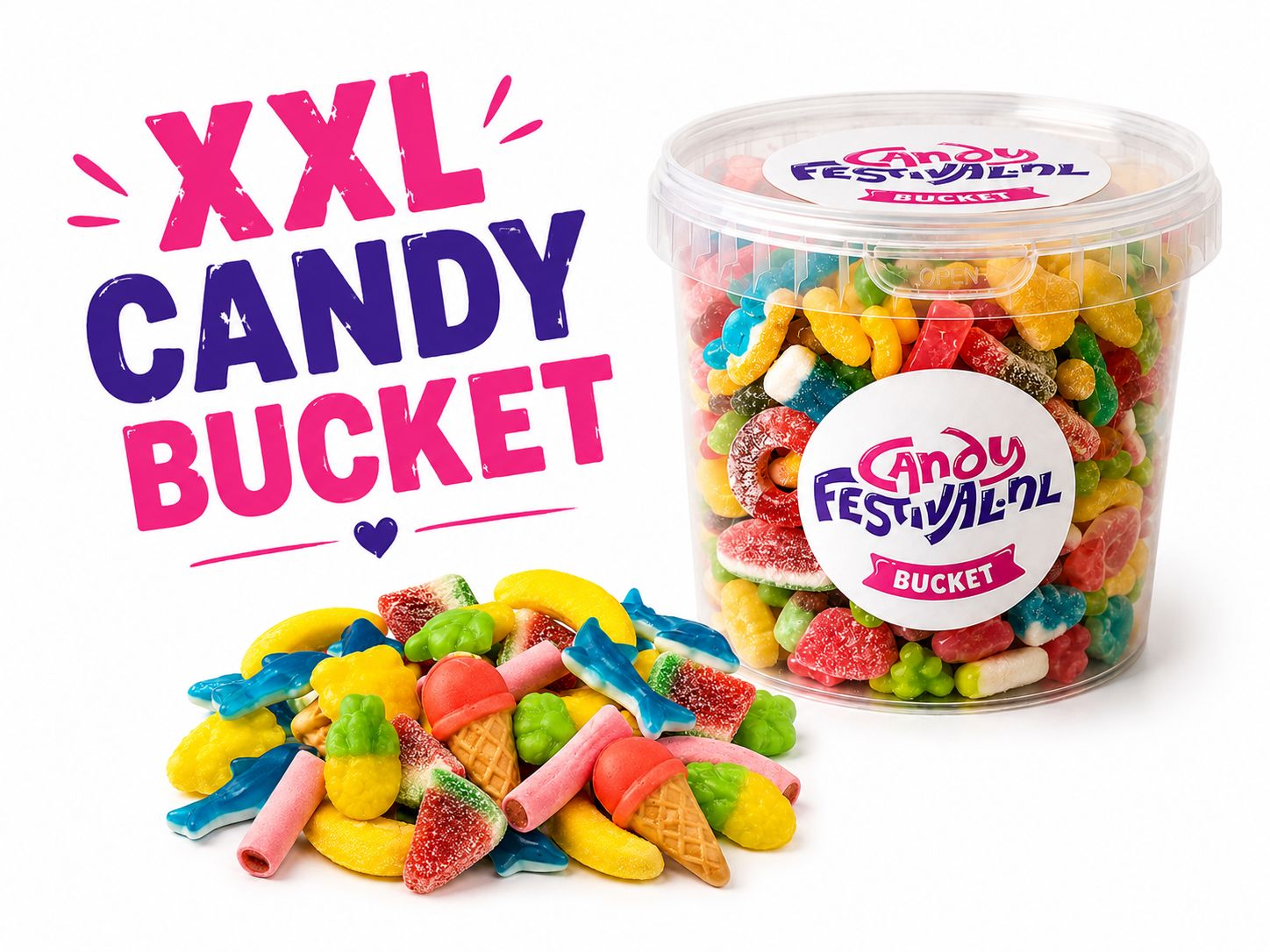 XXL Candy Summer Bucket 1,5kg