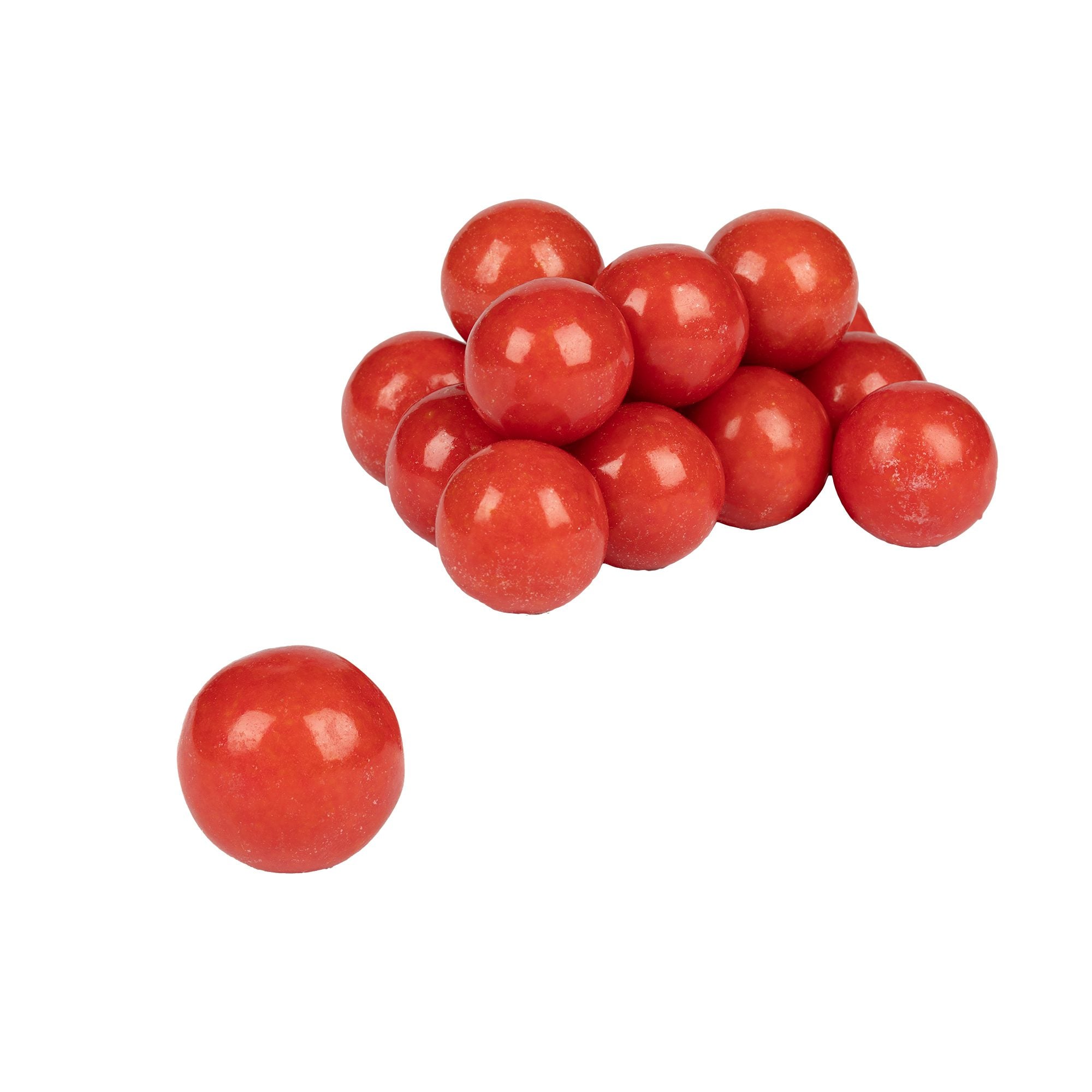 Large Red Cherry Gumballs 25 stuks