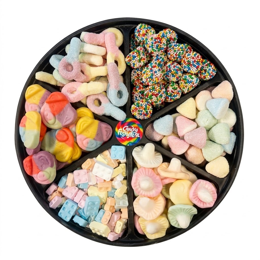 Pastel Candy Platter