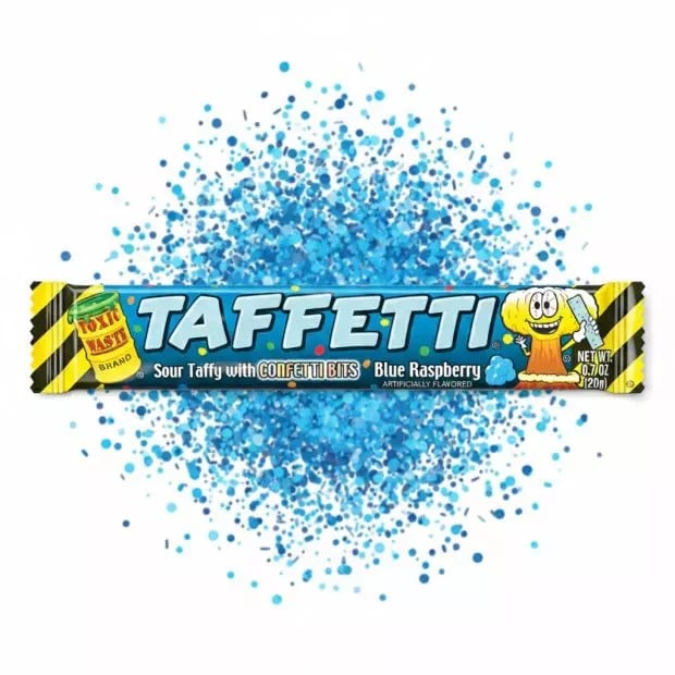 Taffetti Toxic Waste Bar Blueberry