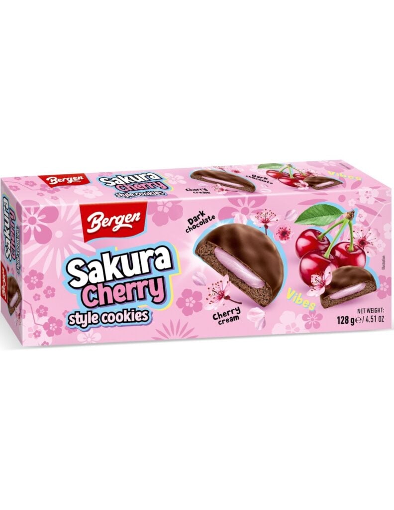Sakura Cherry Cookies