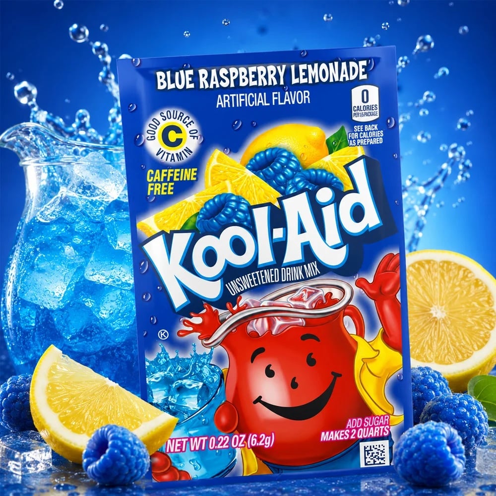 Kool Aid Blue Raspberry