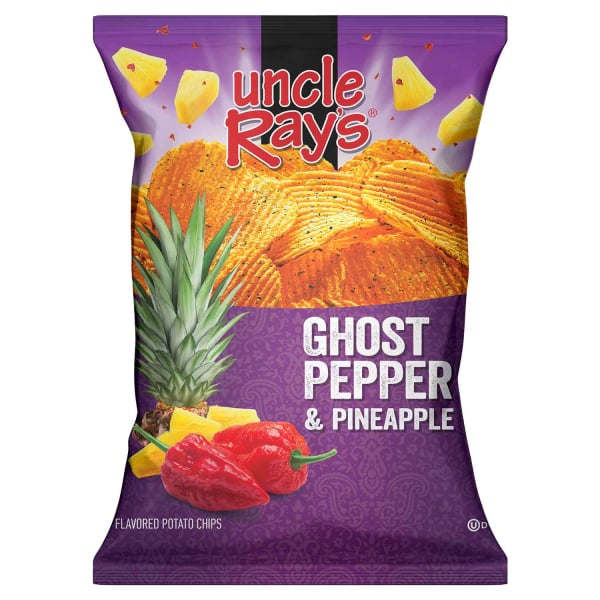 Uncle Ray’s Ghost Pepper Pineapple Chips